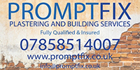 Promptfix Plastering & Building Services Logo