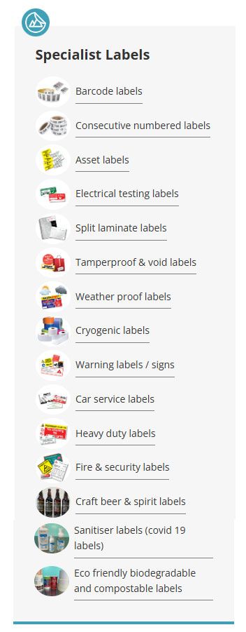 KER Graphics - Self Adhesive Label Manufacturers Image